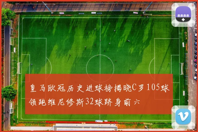 皇马欧冠历史进球榜揭晓C罗105球领跑维尼修斯32球跻身前六